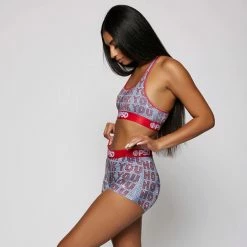 Women's PSD No Thank You Boy Shorts RED -women‘s Sales Store 3214T1053 red 2 2000x ebd1c85d cf3e 4fcc 8da0 e946d4c6ea91