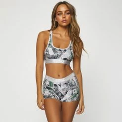 Women's PSD Ja Morant Ice Money Sports Bra MULTI COLOR