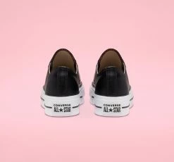 Women's Converse Leather Platform Chuck Taylor All Star Shoes Black BLACK 13 Women's Converse Leather Platform Chuck Taylor All Star Shoes Black BLACK -women‘s Sales Store 561681C 5