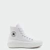 Women's Converse Chuck Taylor All Star Move Hi Shoes White WHITE 2 Women's Converse Chuck Taylor All Star Move Hi Shoes White WHITE -women‘s Sales Store 568498C