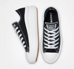 Women's Converse Chuck Taylor All Star Move Low Shoes Black BLACK -women‘s Sales Store 570256C E 107X1 26c295a5 f56f 4e70 9395 7d9ffd3a6c97
