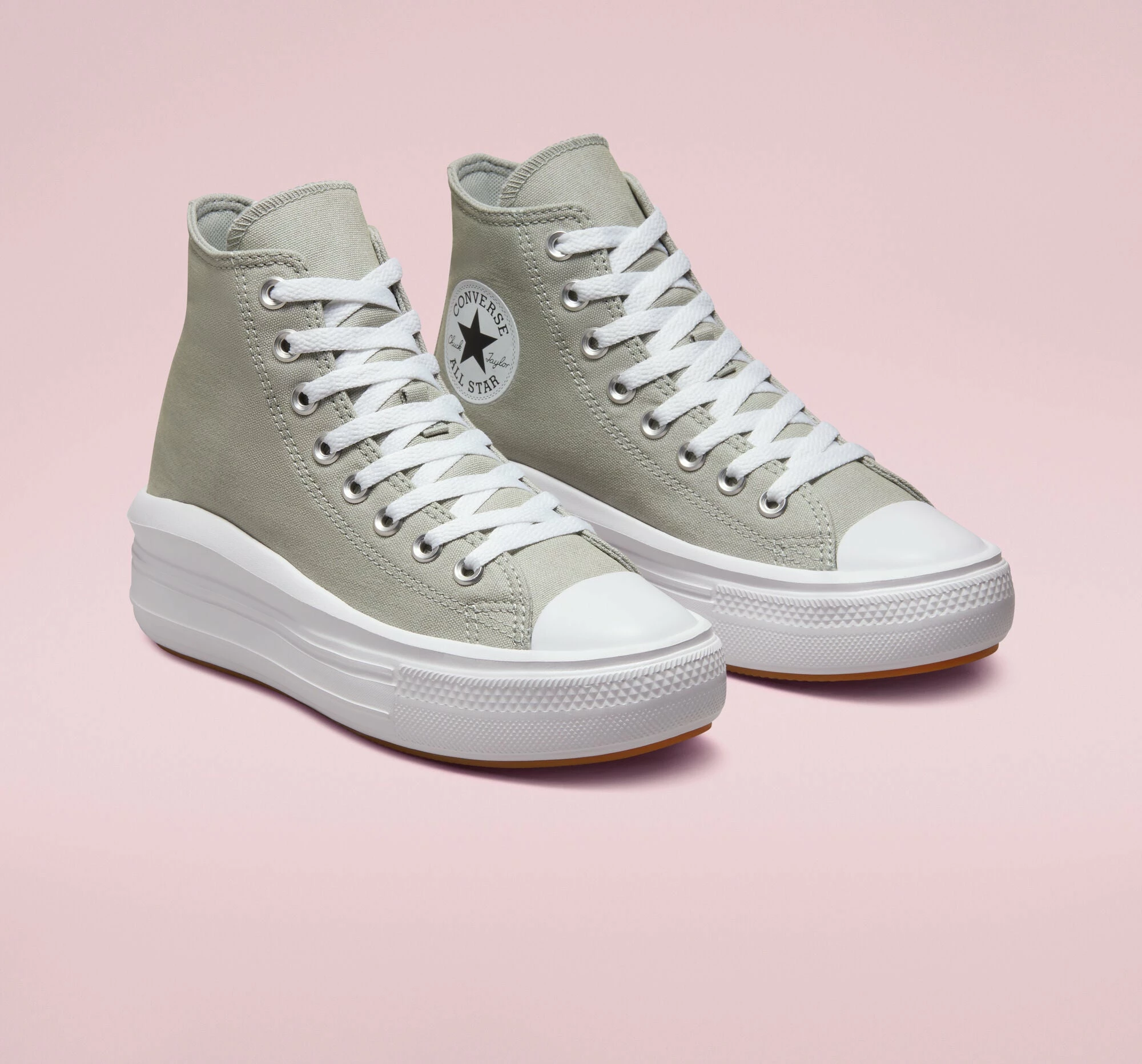 Women's Converse Chuck Taylor All Star Move Platform Shoes Slate Sage GREEN 6 Women's Converse Chuck Taylor All Star Move Platform Shoes Slate Sage GREEN - Image 4