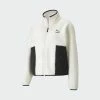 Women's PUMA CLSX Sherpa Track Jacket CREAM