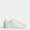 Women's Adidas Originals Superstar Shoes White Yellow WHITE -women‘s Sales Store FX6090 FTW photo side lateral gradient