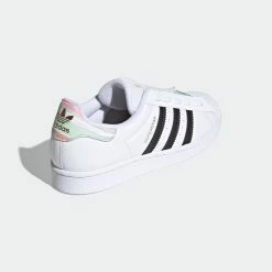 Women's Adidas Originals Superstar Shoes "Dance" WHITE 14 Women's Adidas Originals Superstar Shoes "Dance" WHITE -women‘s Sales Store FY5132 FTW photo back lateral top gradient