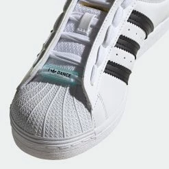 Women's Adidas Originals Superstar Shoes "Dance" WHITE 18 Women's Adidas Originals Superstar Shoes "Dance" WHITE -women‘s Sales Store FY5132 FTW photo detail 1 gradient
