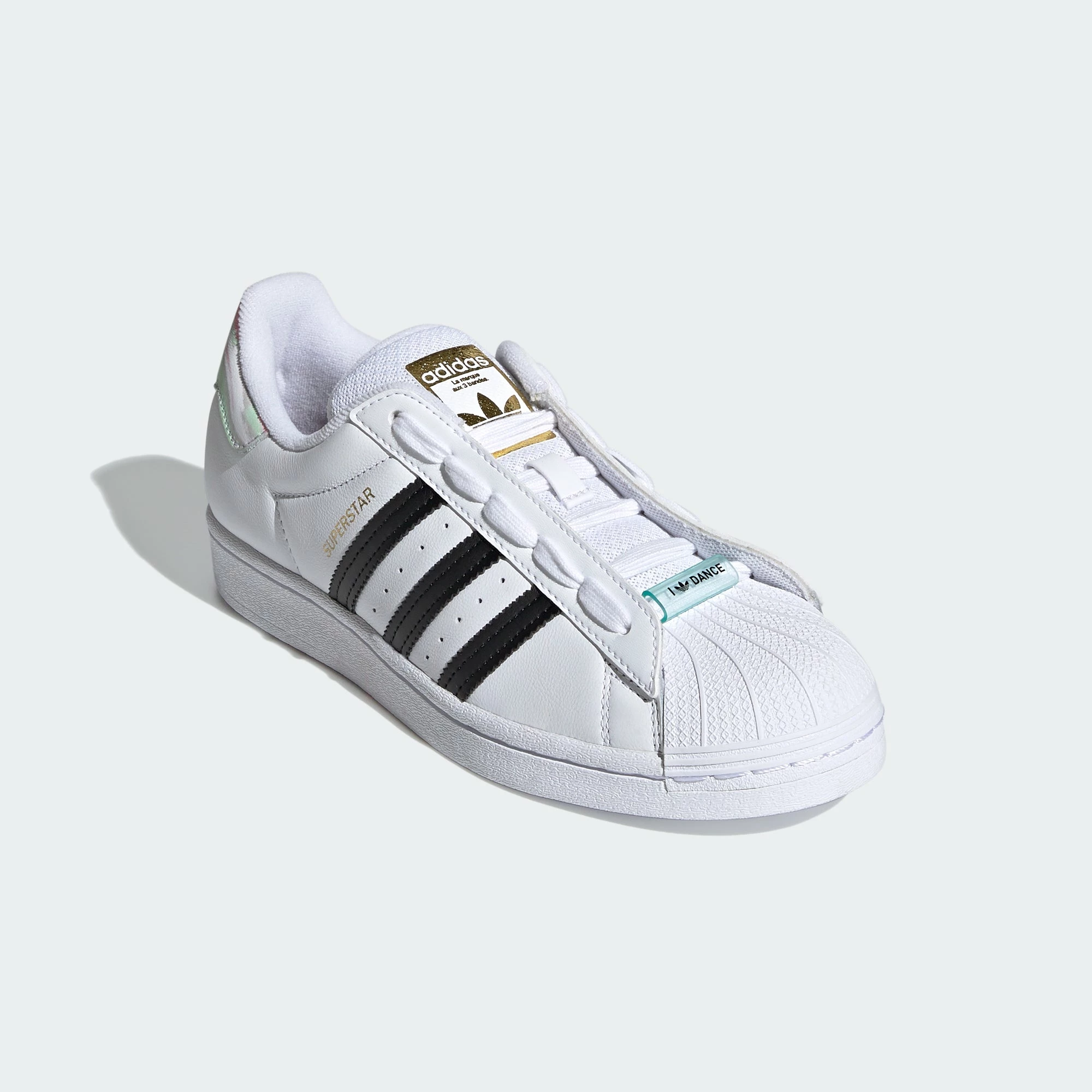 Women's Adidas Originals Superstar Shoes "Dance" WHITE 5 Women's Adidas Originals Superstar Shoes "Dance" WHITE - Image 3