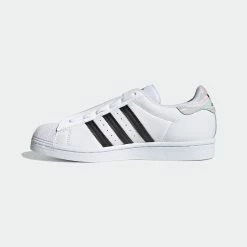 Women's Adidas Originals Superstar Shoes "Dance" WHITE 16 Women's Adidas Originals Superstar Shoes "Dance" WHITE -women‘s Sales Store FY5132 FTW photo side medial center gradient