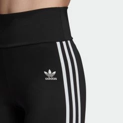 Women’s Adidas Originals Adicolor Primeblue Biker Shorts BLACK -women‘s Sales Store GN2842 2