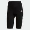 Women’s Adidas Originals Adicolor Primeblue Biker Shorts BLACK -women‘s Sales Store GN2842 6