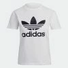 Women's Adidas Originals Adicolor Classics Trefoil Tee White WHITE 1 Women's Adidas Originals Adicolor Classics Trefoil Tee White WHITE -women‘s Sales Store GN2899 1