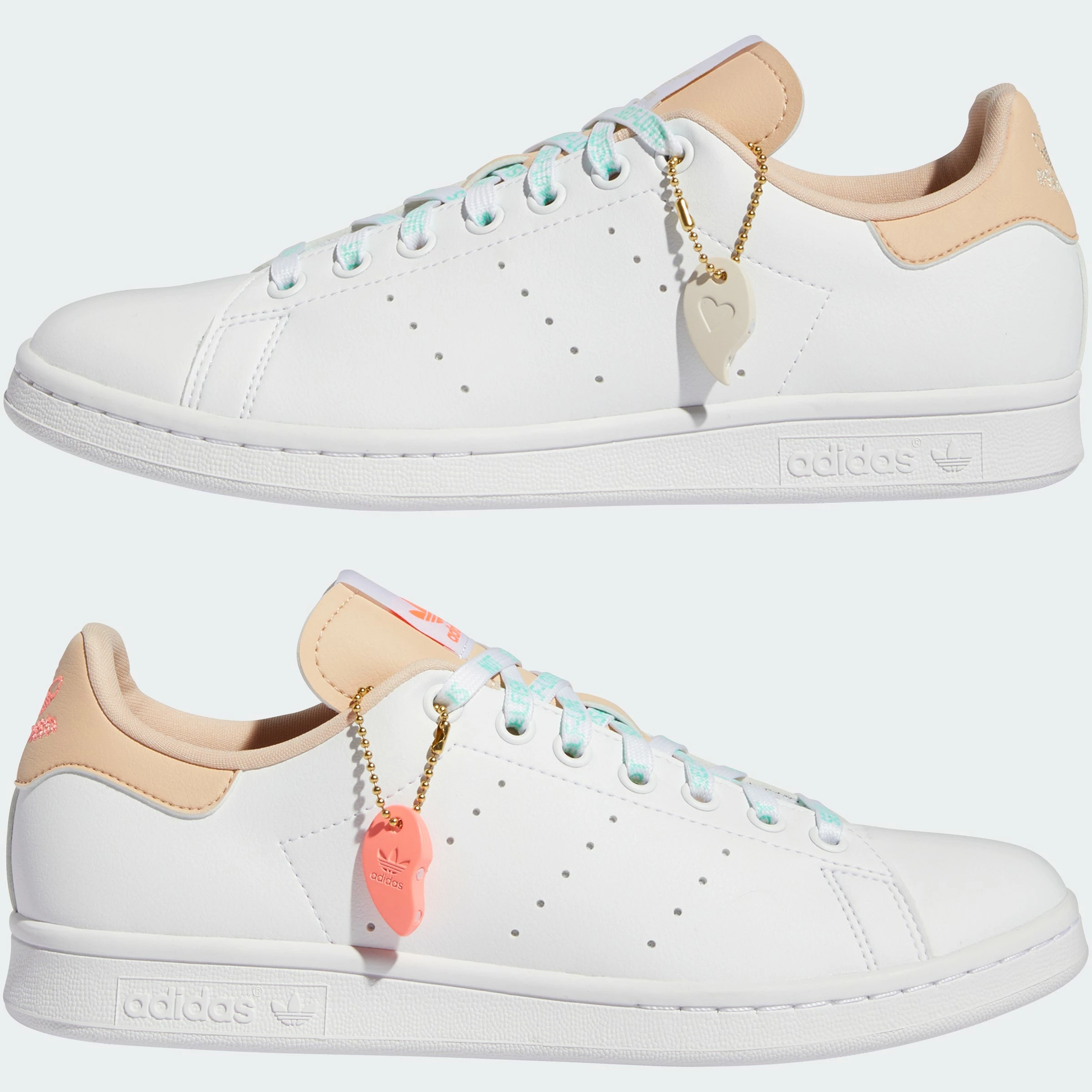Women's Adidas Originals Stan Smith Shoes Self-Love WHITE 10 Women's Adidas Originals Stan Smith Shoes Self-Love WHITE - Image 8