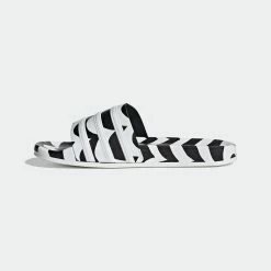 Women’s Adidas Originals Marimekko Adilette Slides BLACK -women‘s Sales Store GW7536 1