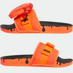 Women’s Adidas Originals Pouchylette Slides ORANGE 19 Women’s Adidas Originals Pouchylette Slides ORANGE -women‘s Sales Store GY1009 10
