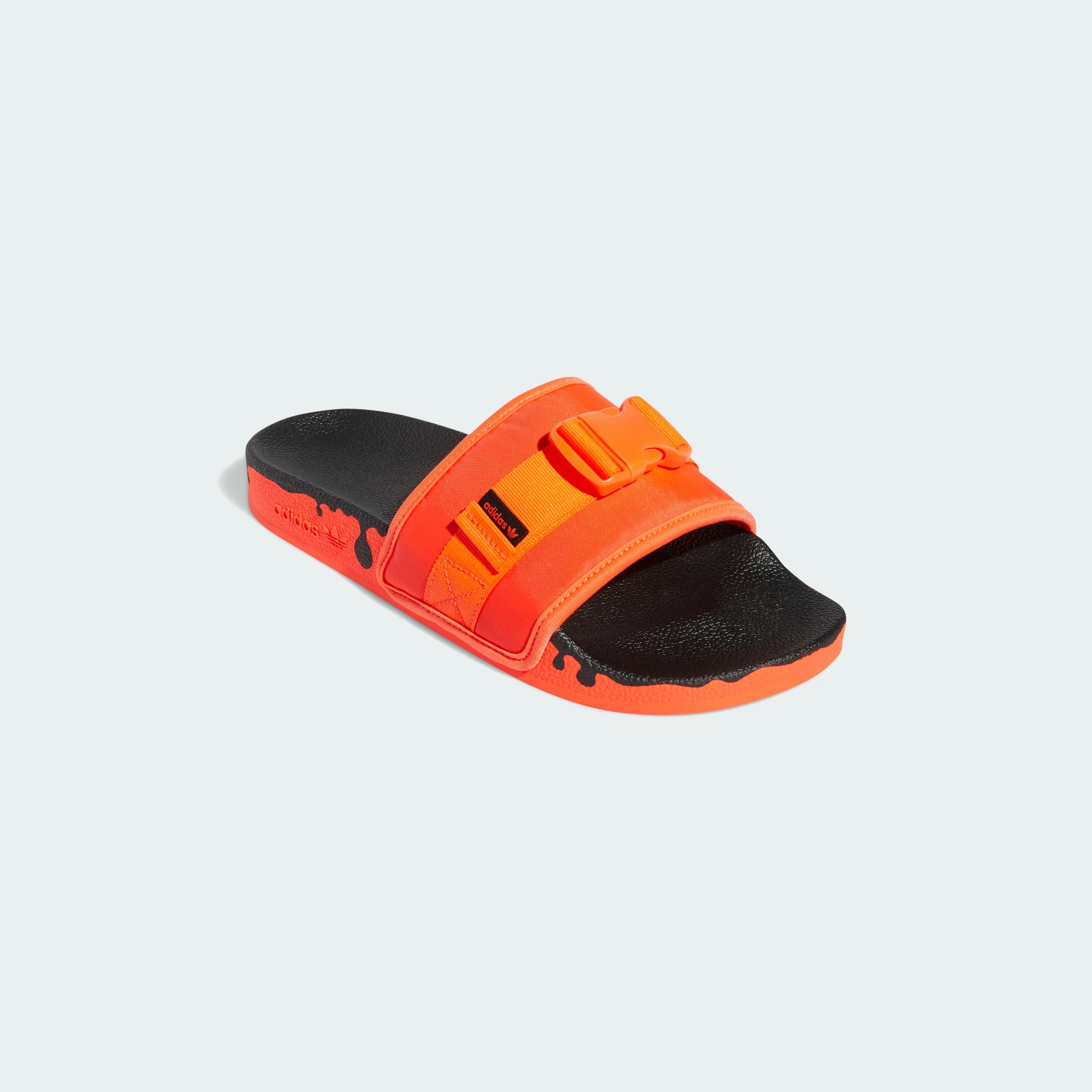Women’s Adidas Originals Pouchylette Slides ORANGE 6 Women’s Adidas Originals Pouchylette Slides ORANGE - Image 4