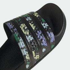 Women’s Adidas Originals Adilette Slides Florals Black BLACK 20 Women’s Adidas Originals Adilette Slides Florals Black BLACK -women‘s Sales Store H00141 3