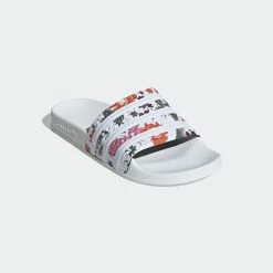 Women’s Adidas Originals Adilette Slides Florals WHITE 13 Women’s Adidas Originals Adilette Slides Florals WHITE -women‘s Sales Store H00142 4