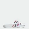 Women’s Adidas Originals Adilette Slides Florals WHITE 2 Women’s Adidas Originals Adilette Slides Florals WHITE -women‘s Sales Store H00142 5
