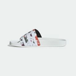 Women’s Adidas Originals Adilette Slides Florals WHITE 17 Women’s Adidas Originals Adilette Slides Florals WHITE -women‘s Sales Store H00142 7