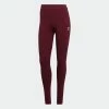 Women’s Adidas Originals Loungewear Leggings Victory Crimson BURGUNDY -women‘s Sales Store H06624 6