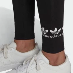 Women's Adidas Originals Logo Play Leggings Black BLACK 13 Women's Adidas Originals Logo Play Leggings Black BLACK -women‘s Sales Store H62045 2