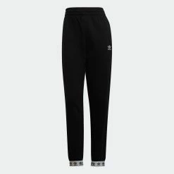 Women's Adidas Originals Logo Play Leggings Black BLACK