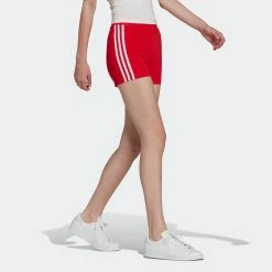 Women’s Adidas Originals Adicolor Traceable Shorts Red RED 10 Women’s Adidas Originals Adicolor Traceable Shorts Red RED -women‘s Sales Store HC1958 4