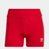 Women’s Adidas Originals Adicolor Traceable Shorts Red RED -women‘s Sales Store HC1958 5