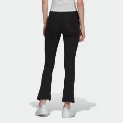 Women's Adidas Originals Adicolor Classics SST Open Hem Leggings Black BLACK -women‘s Sales Store HC1972 6