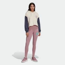 Women's Adidas Originals B-Ball Leggings Magic Mauve PINK 12 Women's Adidas Originals B-Ball Leggings Magic Mauve PINK -women‘s Sales Store HD9775 7