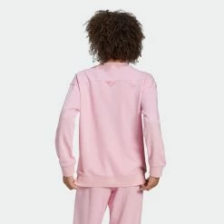 Women's Adidas Originals Crew Sweatshirt True Pink PINK 15 Women's Adidas Originals Crew Sweatshirt True Pink PINK -women‘s Sales Store HM4869 1