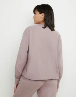 Women's Champion Reverse Weave Boyfriend Crew Vintage Mauve PURPLE 10 Women's Champion Reverse Weave Boyfriend Crew Vintage Mauve PURPLE -women‘s Sales Store HNS GF569549302 VintageMauve Back