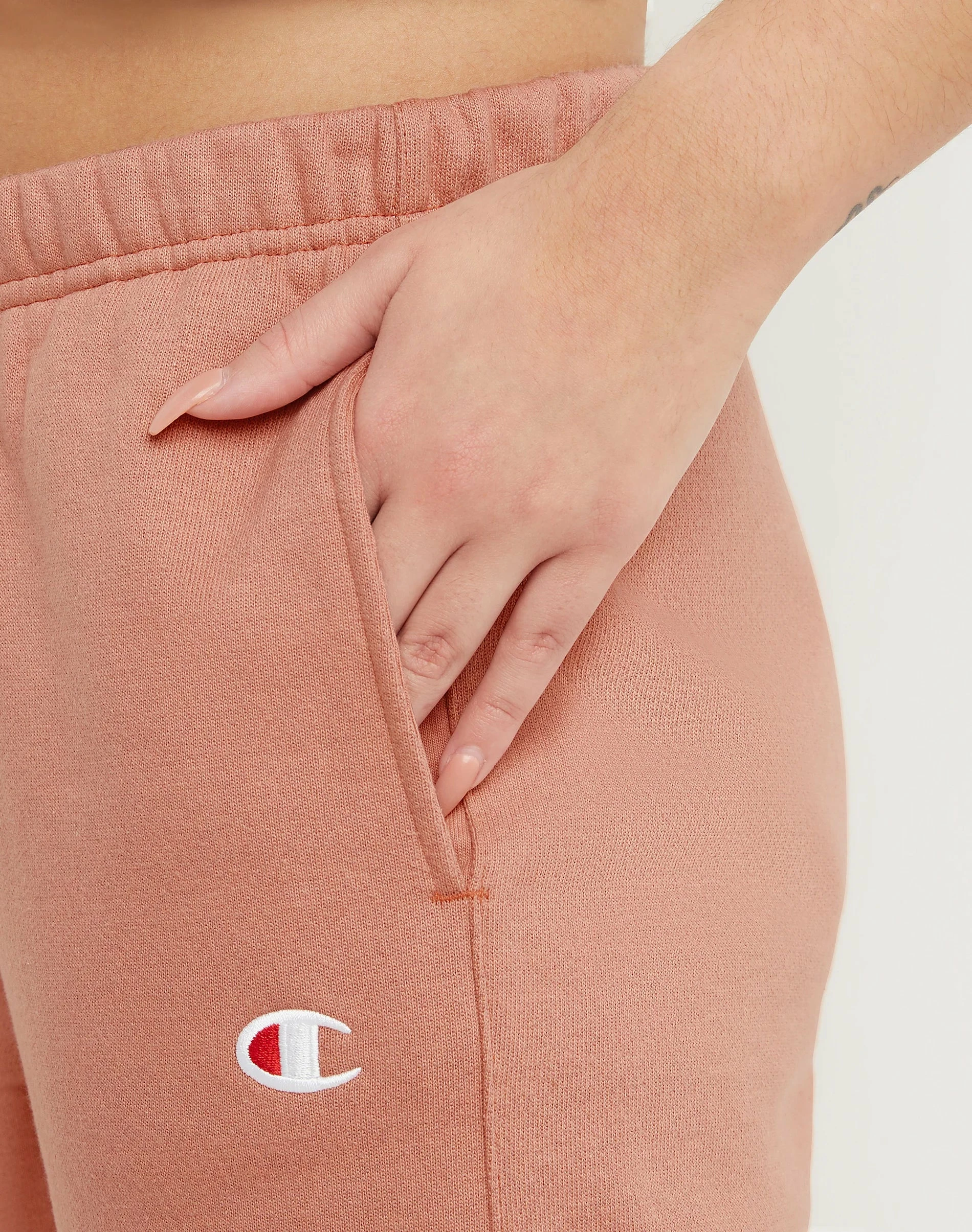 Women's Champion Reverse Weave Boyfriend Sweatpants Timeless Coral ORANGE 7 Women's Champion Reverse Weave Boyfriend Sweatpants Timeless Coral ORANGE - Image 5