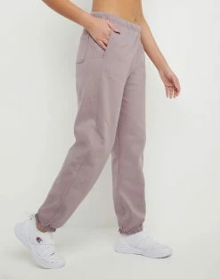 Women's Champion Reverse Weave Boyfriend Sweatpants Vintage Mauve PURPLE 10 Women's Champion Reverse Weave Boyfriend Sweatpants Vintage Mauve PURPLE -women‘s Sales Store HNS GF884Y06146 VintageMauve Detail01