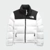 Women’s The North Face 1996 Retro Nuptse Jacket White Black WHITE -women‘s Sales Store NF0A3XEO FN4