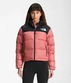 Women’s The North Face 1996 Retro Nuptse Jacket Faded Rose PINK -women‘s Sales Store NF0A3XEO UBG hero