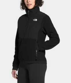 Women's The North Face Denali 2 Jacket Black BLACK -women‘s Sales Store NF0A4R2U JK3 model34