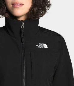 Women's The North Face Denali 2 Jacket Black BLACK -women‘s Sales Store NF0A4R2U JK3 modelclose1