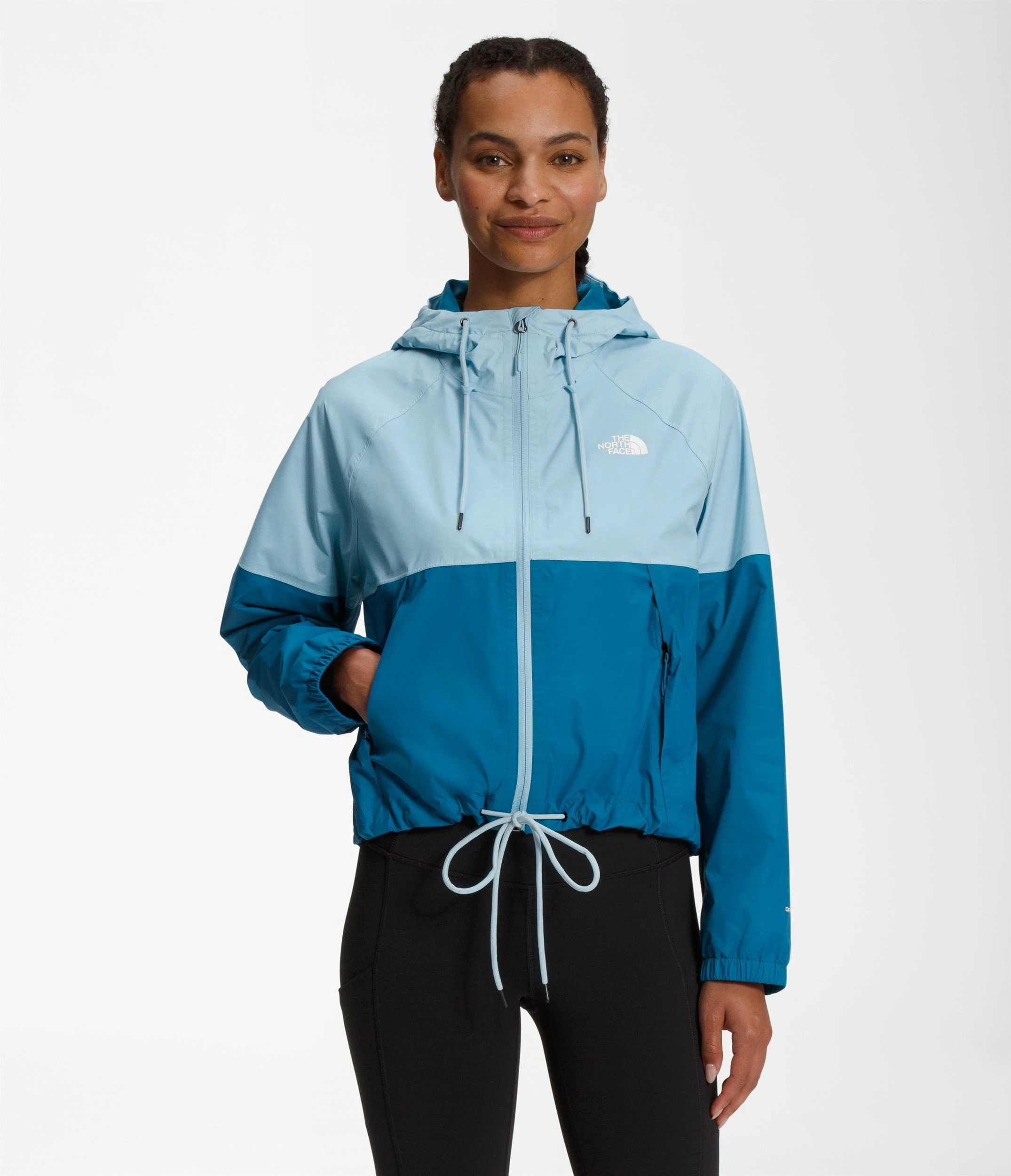Women's The North Face Antora Rain Hoodie BLUE 4 Women's The North Face Antora Rain Hoodie BLUE - Image 2