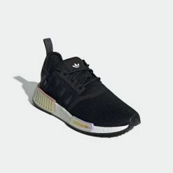Women's Adidas Originals NMD_R1 Shoes Black BLACK -women‘s Sales Store NMD R1GY8537 6