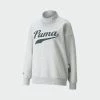 Women's PUMA Team Turtleneck Sweatshirt Grey LIGHT GRAY -women‘s Sales Store Team Turtleneck Women s Sweatshirt 3c4eec59 eae5 42bf 82b1 22abc5380672