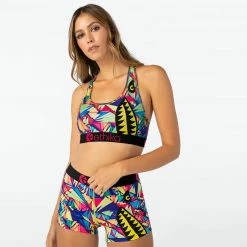 Women's Ethika Bomber Many Views Sports Bra MULTI COLOR