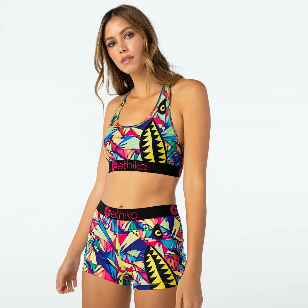 Women's Ethika Bomber Many Views Sports Bra MULTI COLOR 4 Women's Ethika Bomber Many Views Sports Bra MULTI COLOR - Image 2