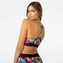 Women's Ethika Bomber Many Views Sports Bra MULTI COLOR 9 Women's Ethika Bomber Many Views Sports Bra MULTI COLOR -women‘s Sales Store WLSB1646 3