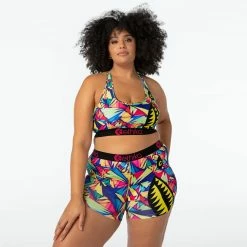 Women's Ethika Bomber Many Views Sports Bra MULTI COLOR 10 Women's Ethika Bomber Many Views Sports Bra MULTI COLOR -women‘s Sales Store WLSB1646 4