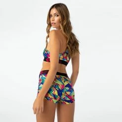 Women's Ethika Bomber Many Views Boy Shorts MULTI COLOR 8 Women's Ethika Bomber Many Views Boy Shorts MULTI COLOR -women‘s Sales Store WLUS1646 3 jpg