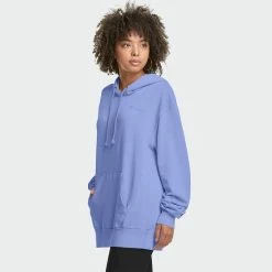 Women's Champion Lightweight Fleece Hoodie Charming Blue BLUE