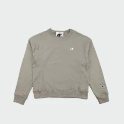 Women's Champion Reverse Weave Crew Dark Khaki KHAKI