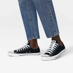 Women's Converse Chuck Taylor All Star Core Ox Shoes Black BLACK -women‘s Sales Store Women s Converse Chuck Taylor All Star Core Ox Shoes Black W9166 01