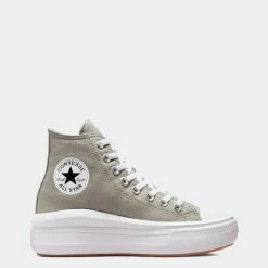 Women's Converse Chuck Taylor All Star Move Platform Shoes Slate Sage GREEN